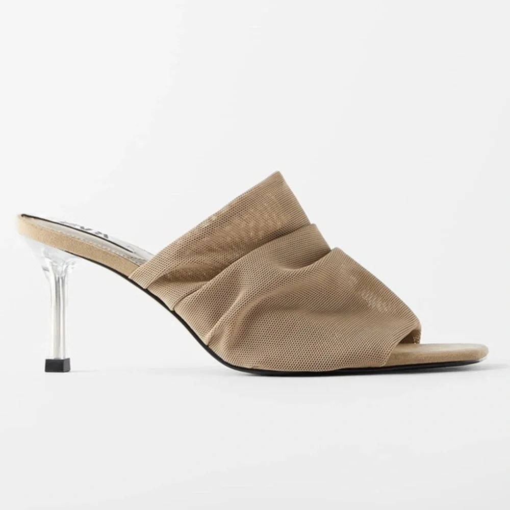 Zara Mesh Mules Size 36 - Picture 2 of 9